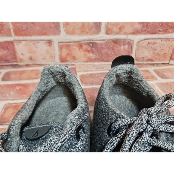 Allbirds Wool Runners Mens Size 9 Gray White Running Walking Shoes Sneakers - Picture 8 of 8